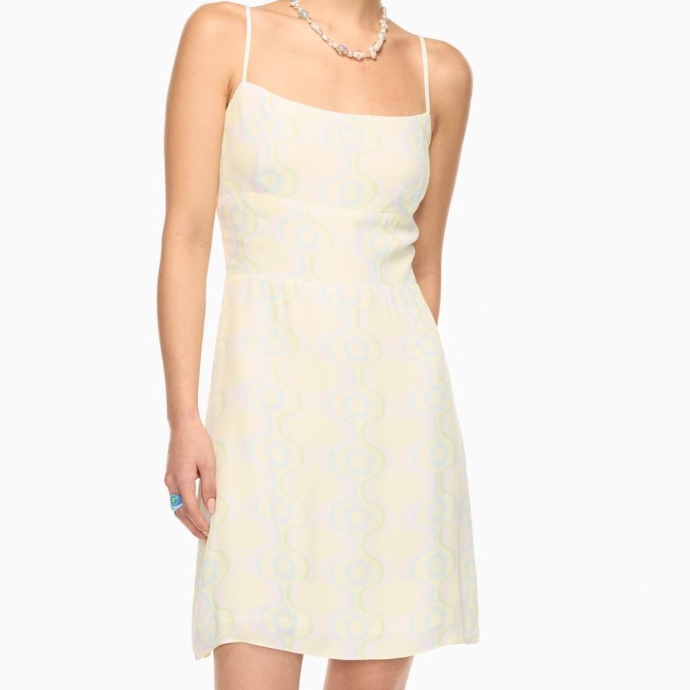 Aritzia Sun-deh Jackson Dress 70's Vector Vanilla Size Medium